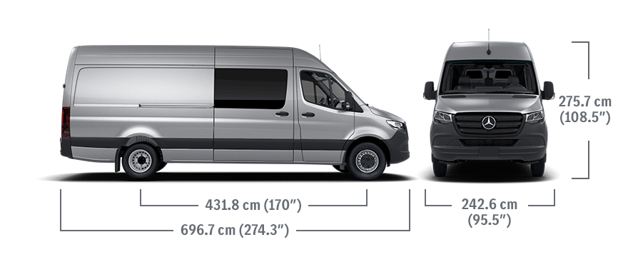 Sprinter Crew Van | Mercedes-Benz Vans Canada | Mercedes-Benz Vans